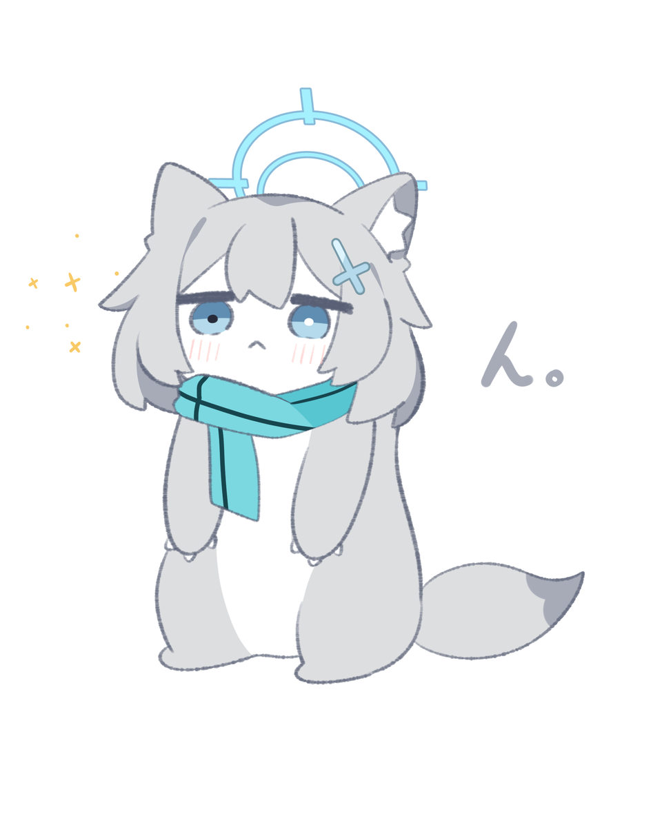 This is a pixiv picture whose title is うんイタチ🩵.