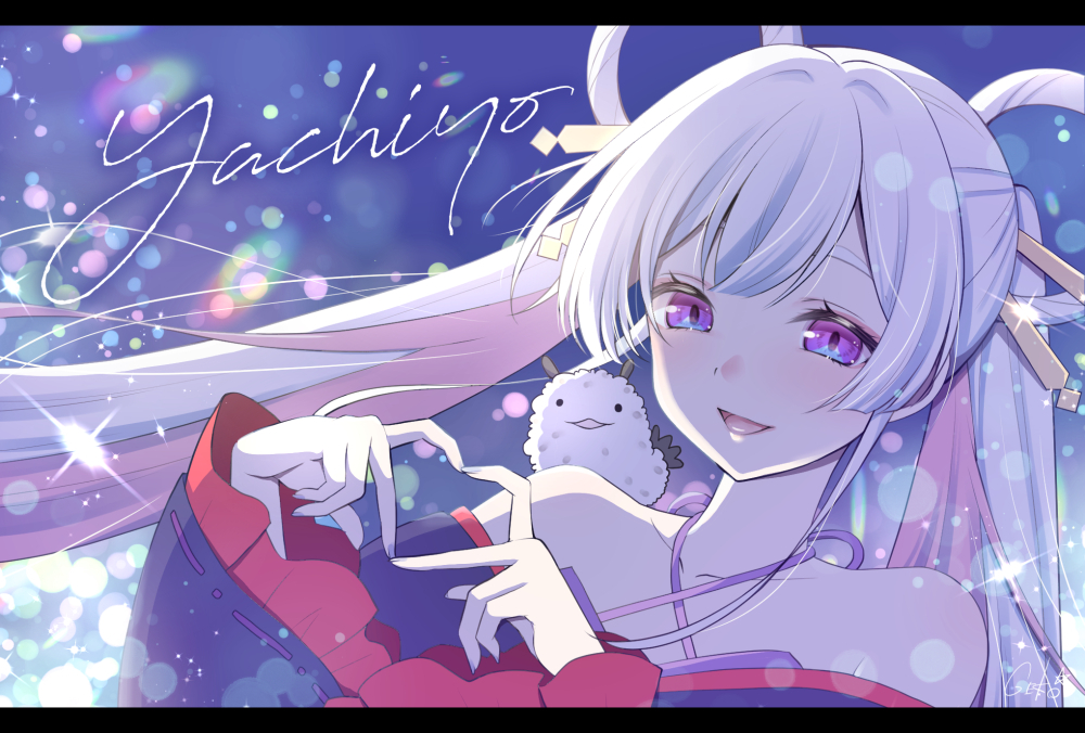 This is a pixiv picture whose title is 月見ヤチヨ.