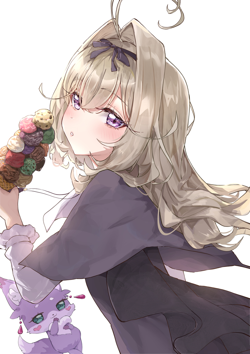 This is a pixiv picture whose title is 森亜るるか.