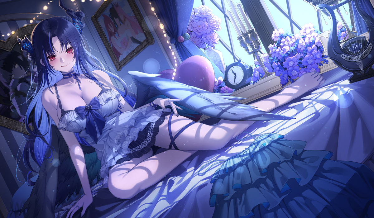 This is a pixiv picture whose title is Don't cry babe.