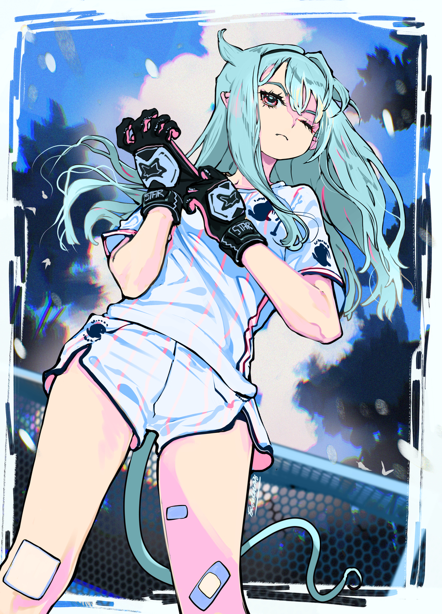 This is a pixiv picture whose title is Icy Goalkeeper.