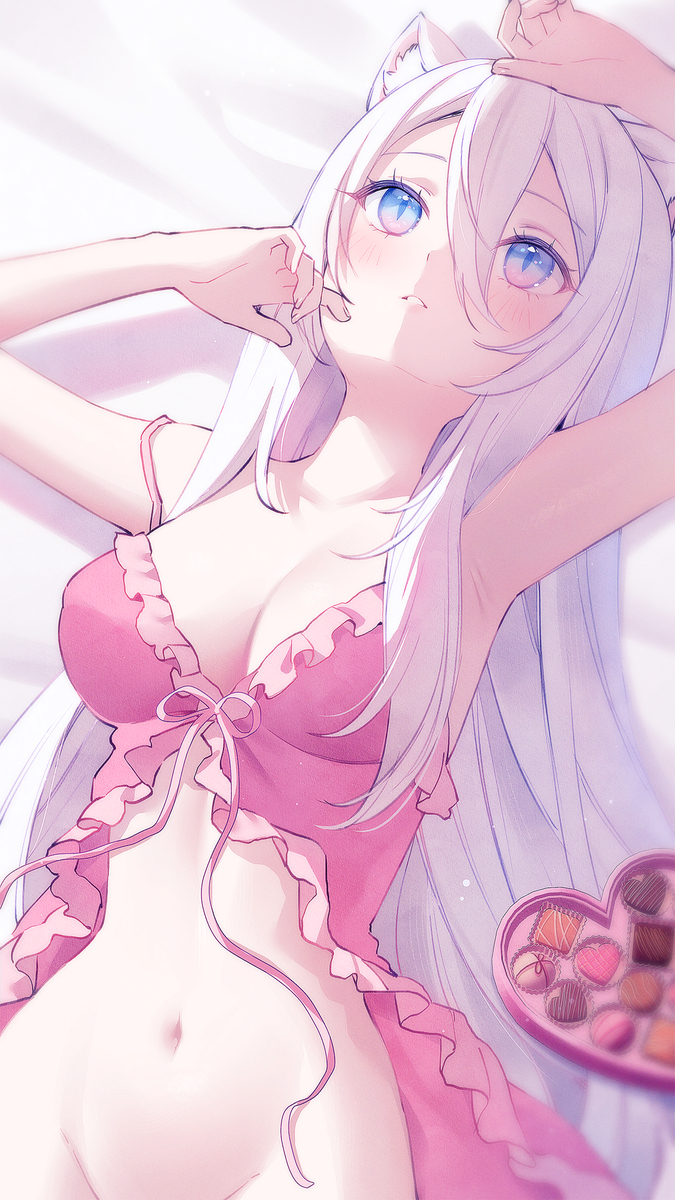 This is a pixiv picture whose title is ♥.