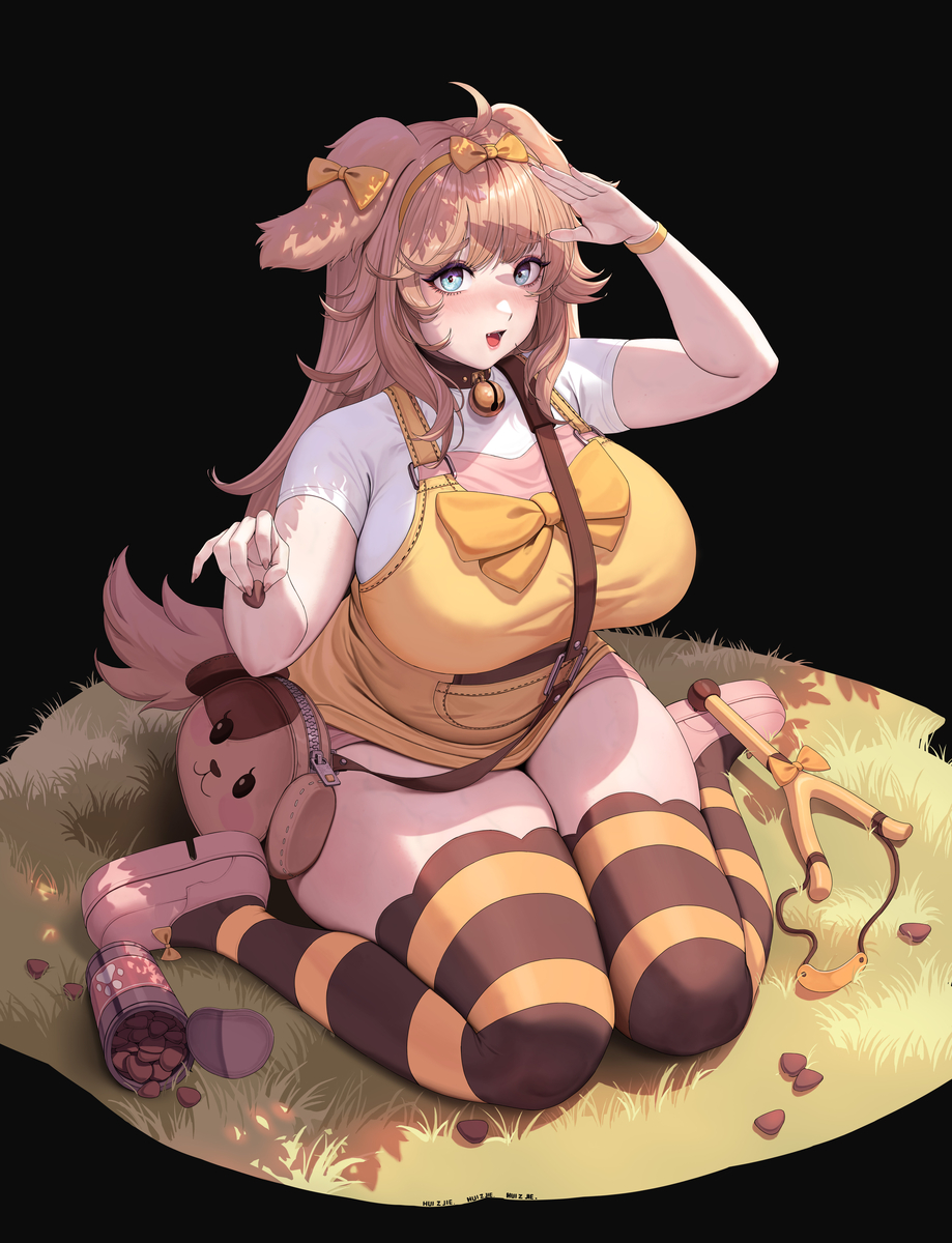 This is a pixiv picture whose title is 正常身材的黄油.