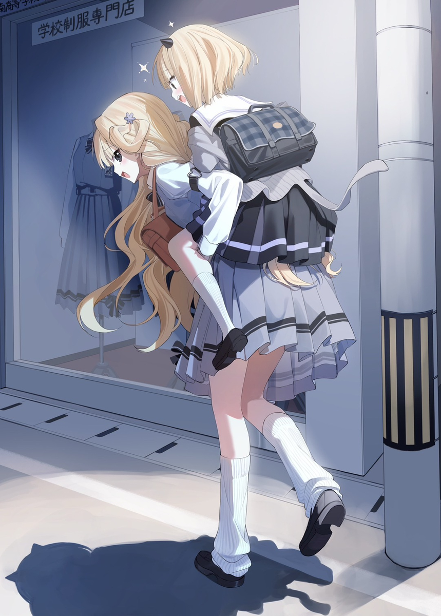 This is a pixiv picture whose title is 帰路.