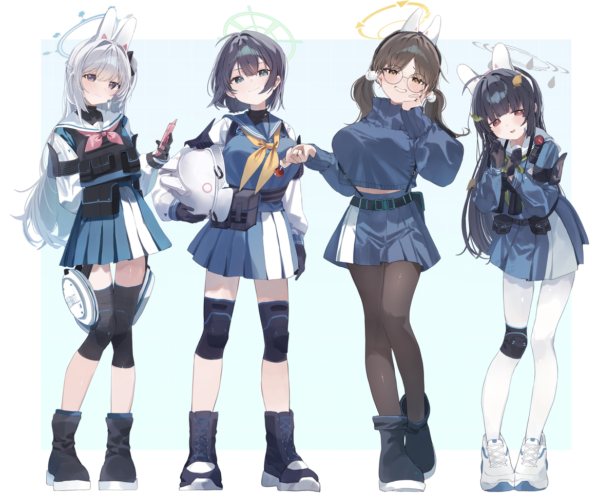 This is a pixiv picture whose title is RABBIT小隊.