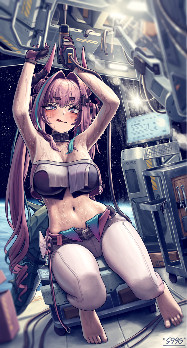 This is a pixiv picture whose title is イヴォンヌ Yvonne.