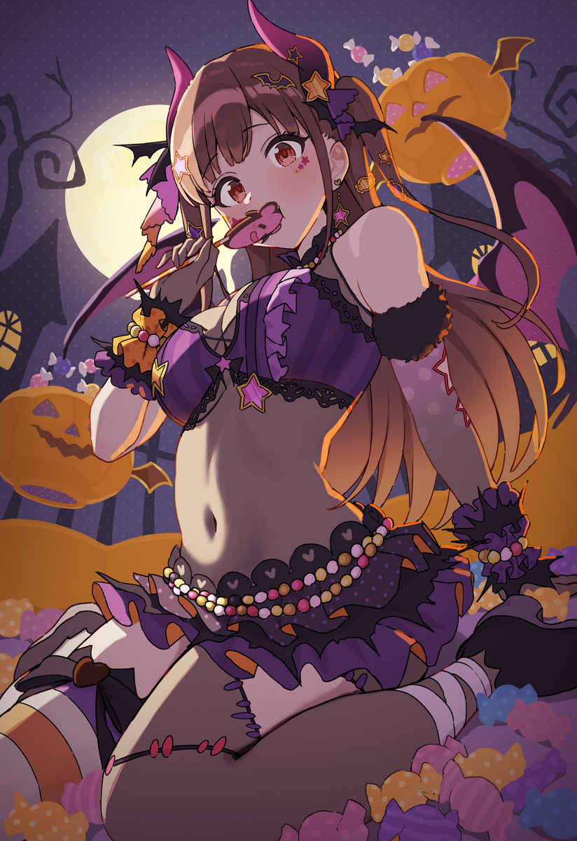 This is a pixiv picture whose title is 🍫.