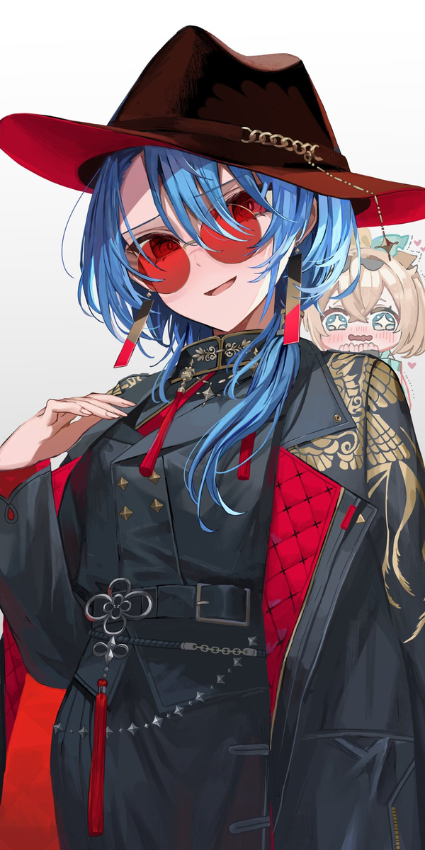 This is a pixiv picture whose title is 「すいちゃんは～？」.