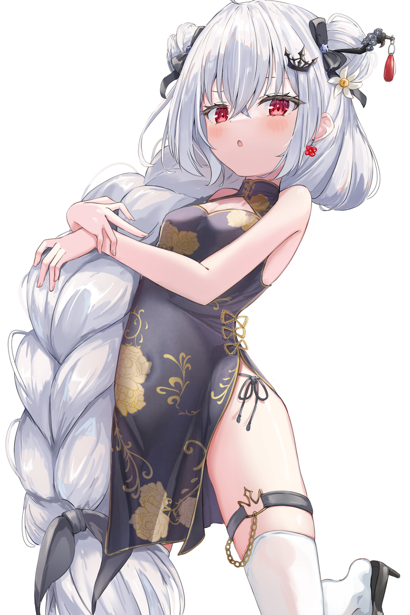 This is a pixiv picture whose title is ...さわっちゃだめ.