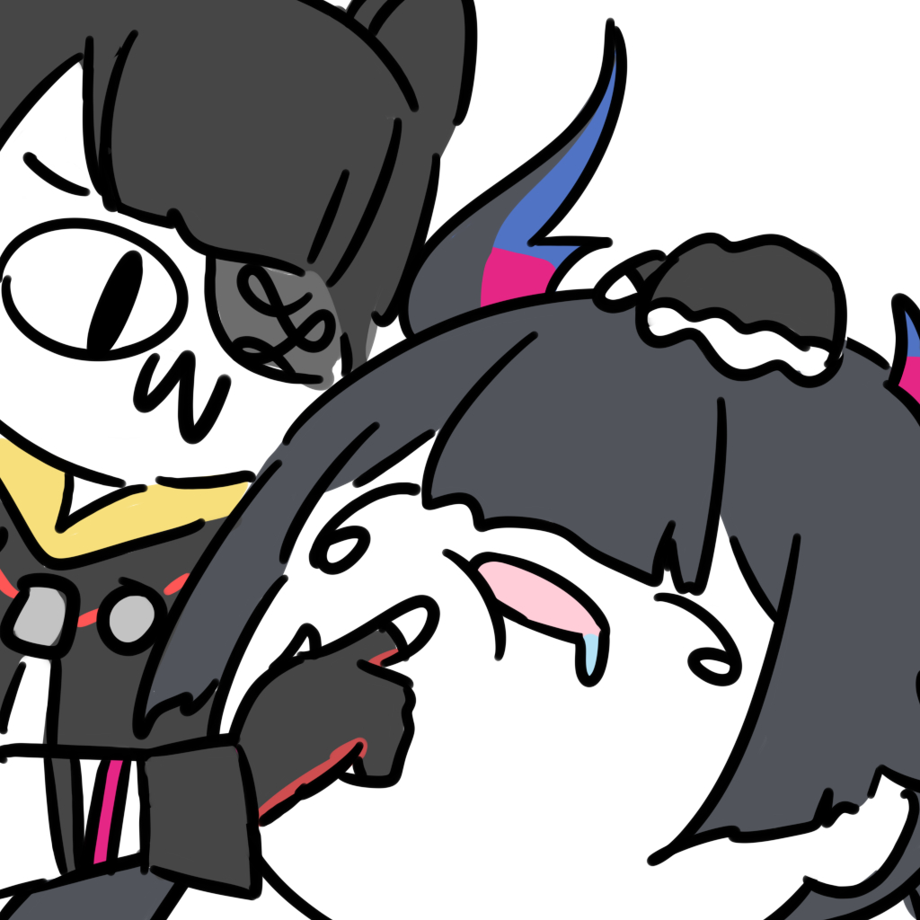 This is a pixiv picture whose title is 大當家 & 小青龍.