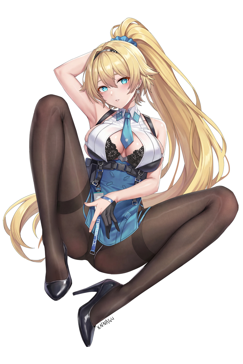This is a pixiv picture whose title is 少前 妮基塔（长发特化版）2.