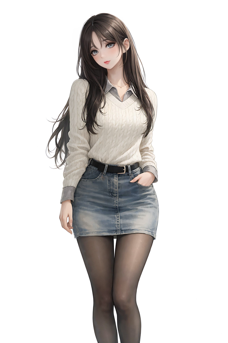 This is a pixiv picture whose title is 早見美玖，校園性感小把戲｜キャンパスのセクシー小技.