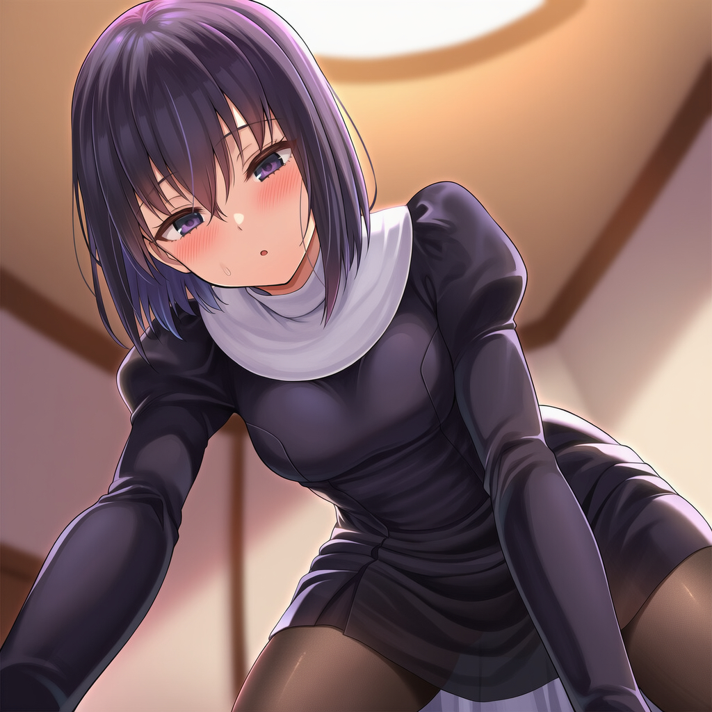 This is a pixiv picture whose title is 久遠寺有珠／kuonji alice.