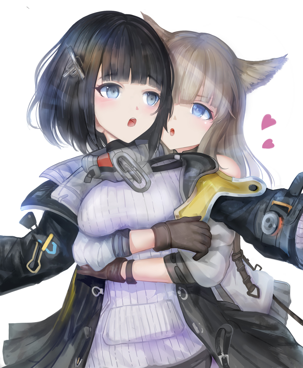 This is a pixiv picture whose title is 管理人とペリカのエンドフィールド.