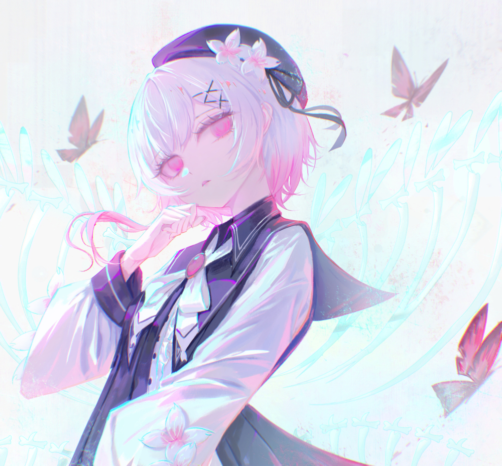 This is a pixiv picture whose title is 桜羽エマ.