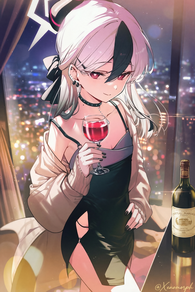 This is a pixiv picture whose title is 鬼方カヨコ生誕祭.