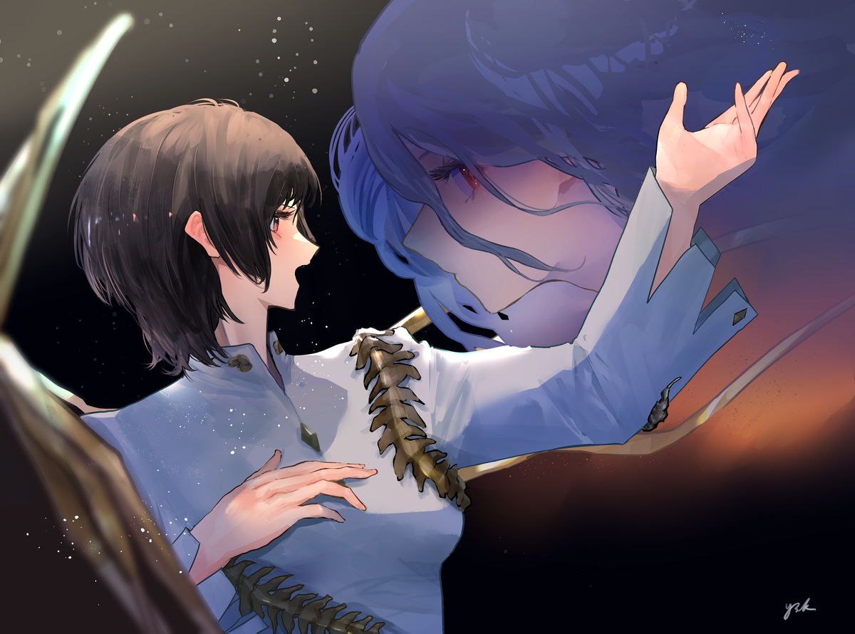 This is a pixiv picture whose title is アリア.