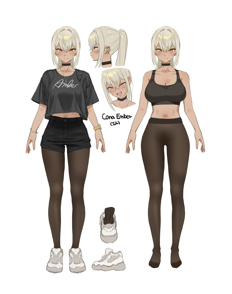 This is a pixiv picture whose title is Cona Ember new outfit.