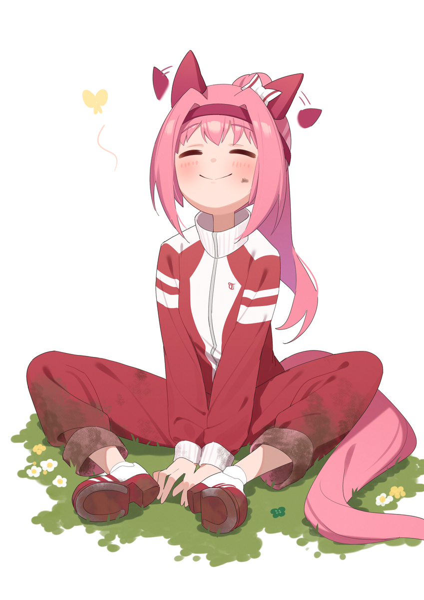 This is a pixiv picture whose title is 走るの楽しい！.