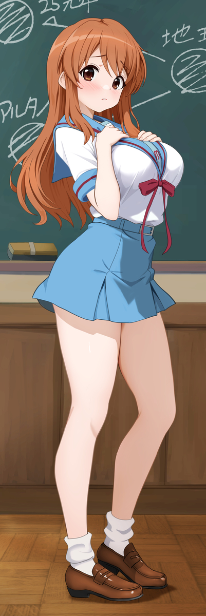 This is a pixiv picture whose title is 乳寄せ.