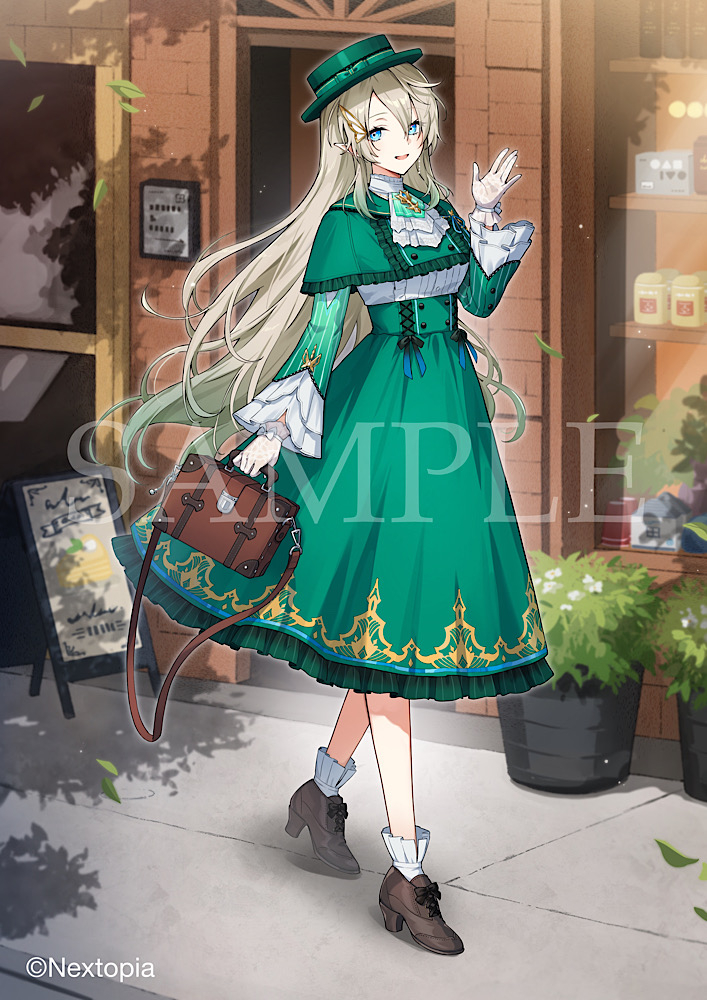 This is a pixiv picture whose title is 街におでかけ.