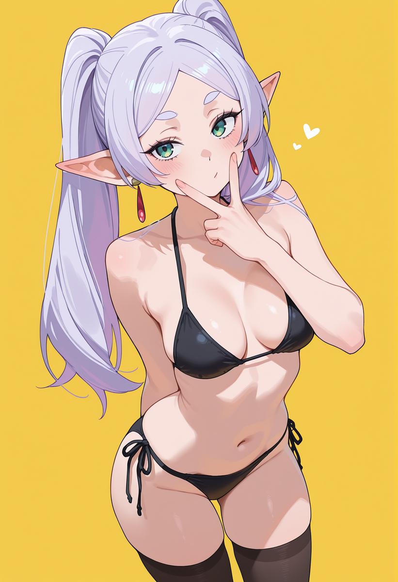 This is a pixiv picture whose title is フリーレン/frieren.