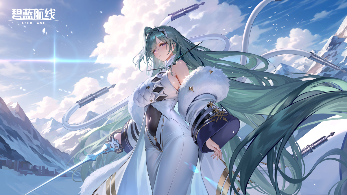 This is a pixiv picture whose title is モスクワ(アズールレーン).
