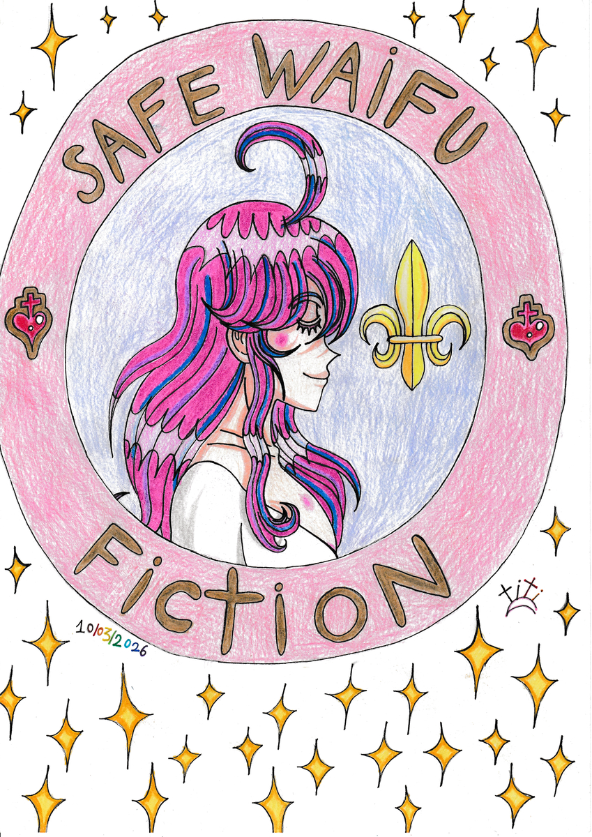 This is a pixiv picture whose title is 安全なワイフフィクション♀️☮️⚜️👑💘💅🏻🎀😍💌♻️✊🏻🩷.