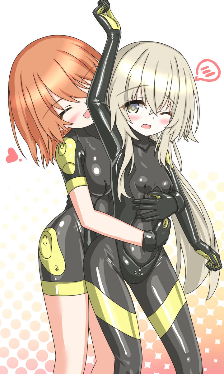 This is a pixiv picture whose title is うちのこいちゃいちゃ.