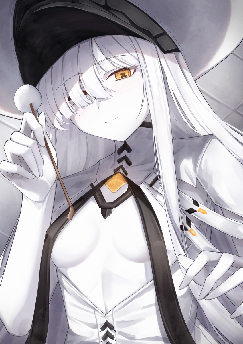 This is a pixiv picture whose title is マルクトお姉様の全肯定甘々耳かきASMRください.