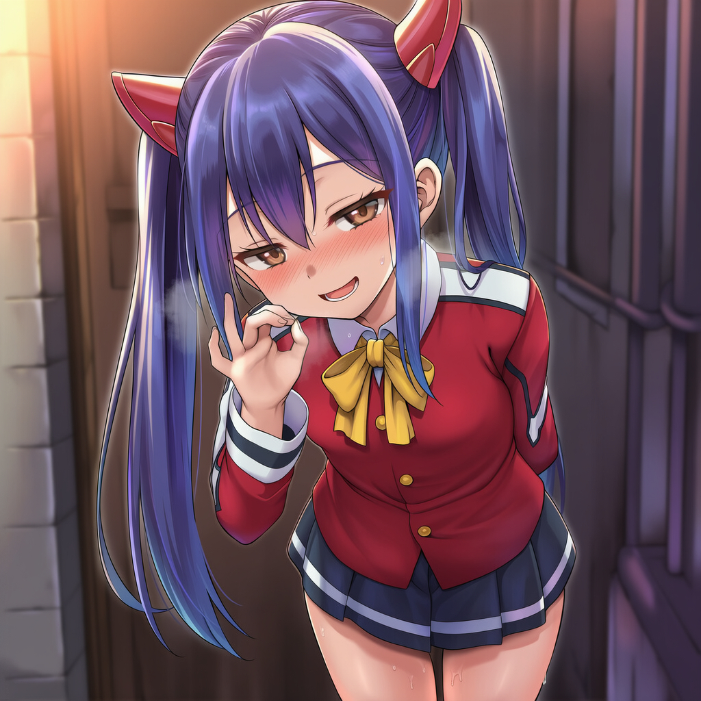 This is a pixiv picture whose title is ウェンディ・マーベル / wendy marvell.