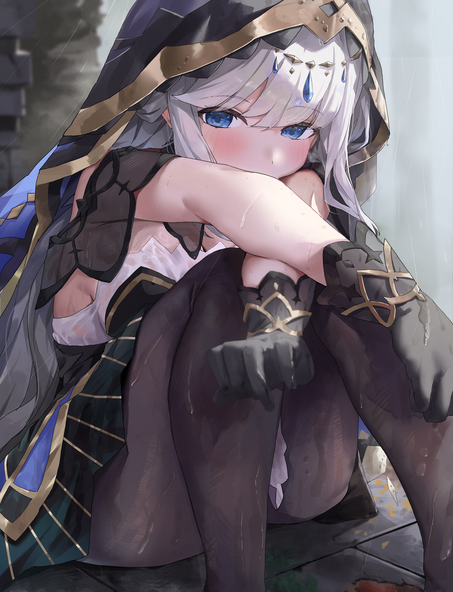 This is a pixiv picture whose title is Rainy day.