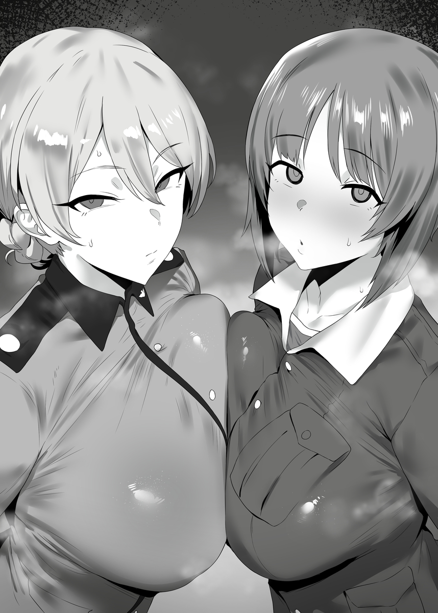 This is a pixiv picture whose title is ダー様vsみぽりん.