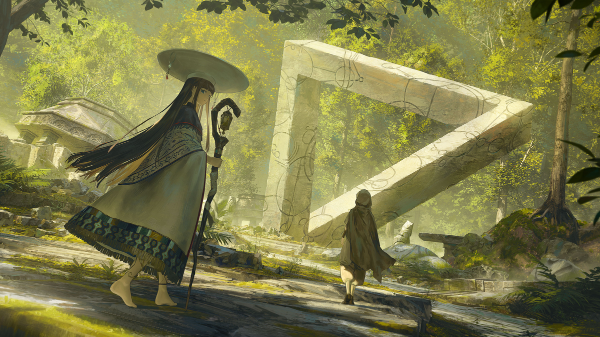 This is a pixiv picture whose title is 捻じれた法則.
