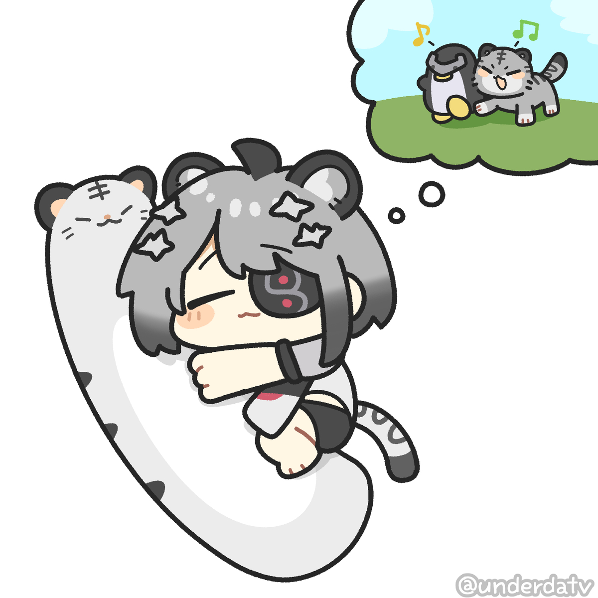 This is a pixiv picture whose title is 아가당가 자께요.