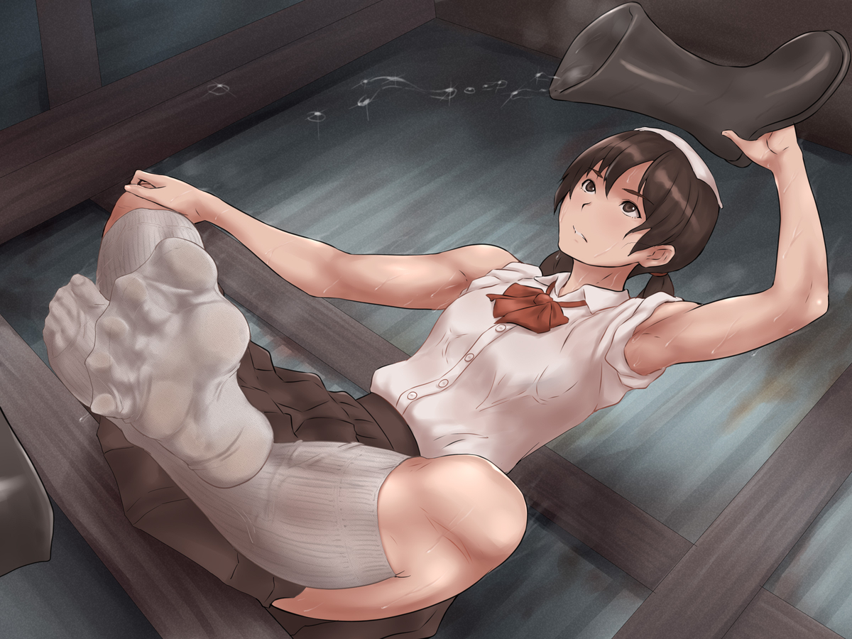 This is a pixiv picture whose title is ずぶ濡れ.