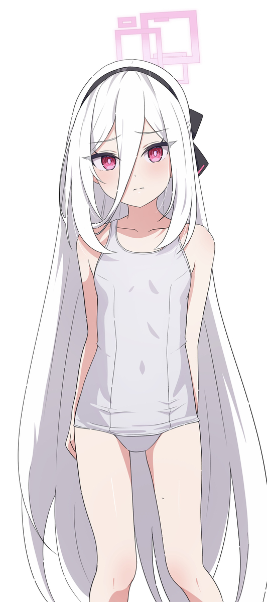 This is a pixiv picture whose title is ケイ 白スク.