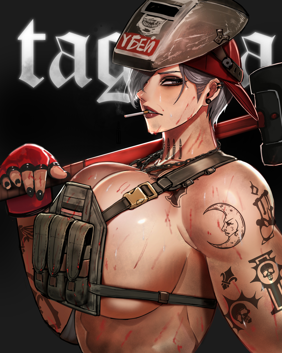 This is a pixiv picture whose title is Tagilla - Queen of factory.