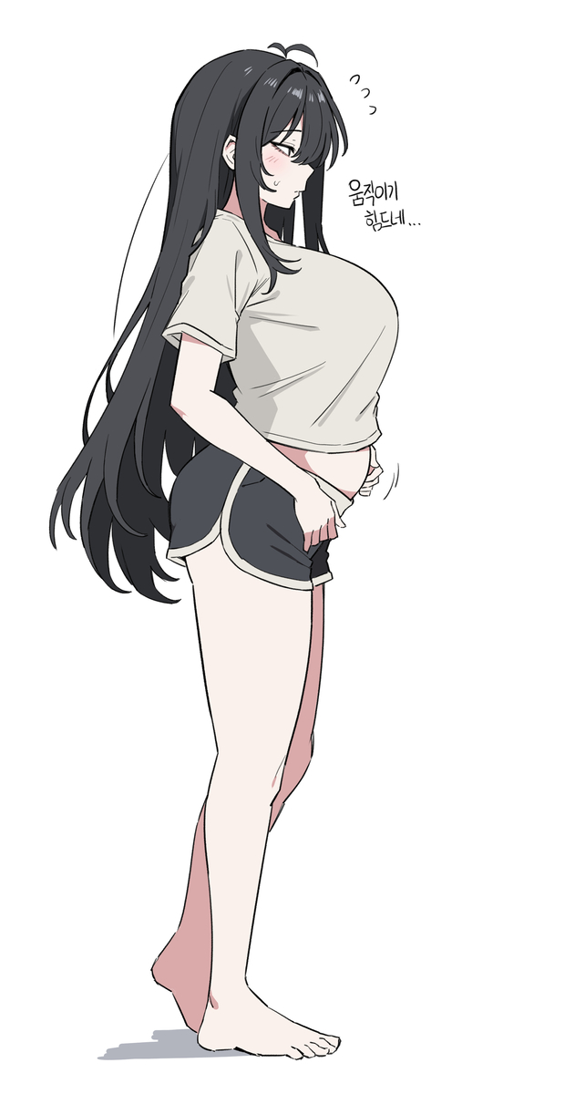 This is a pixiv picture whose title is 낙서.