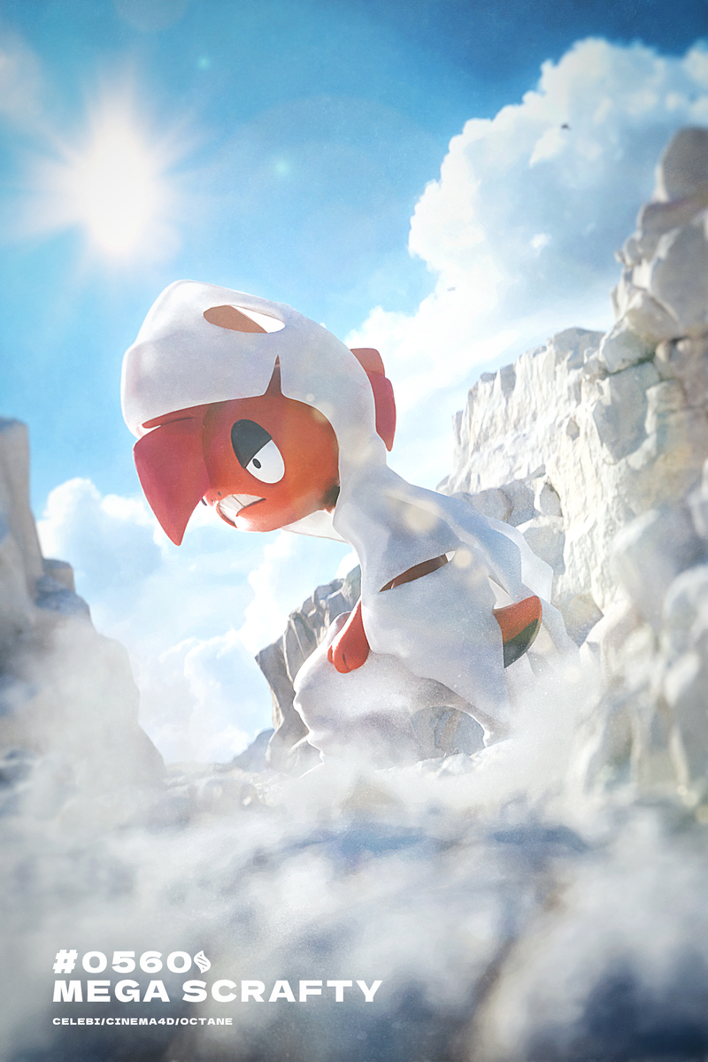 This is a pixiv picture whose title is メガズルズキン.