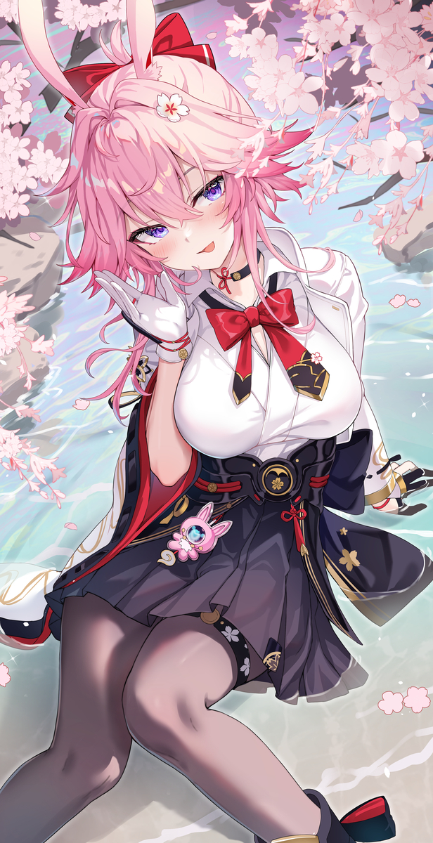 This is a pixiv picture whose title is 绯英.