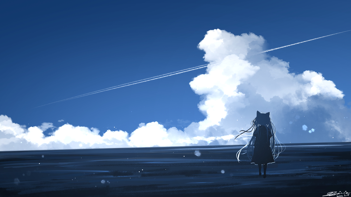 This is a pixiv picture whose title is Halcyon.