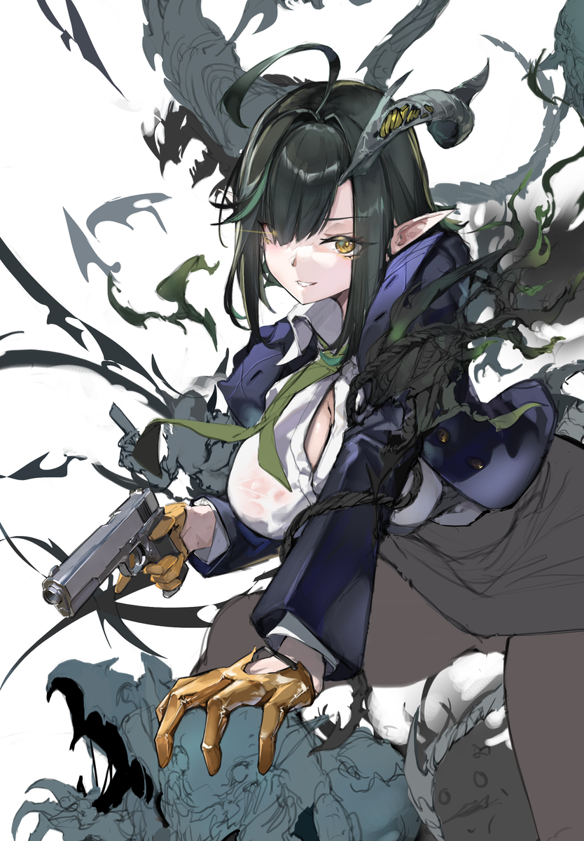 This is a pixiv picture whose title is 落書き.