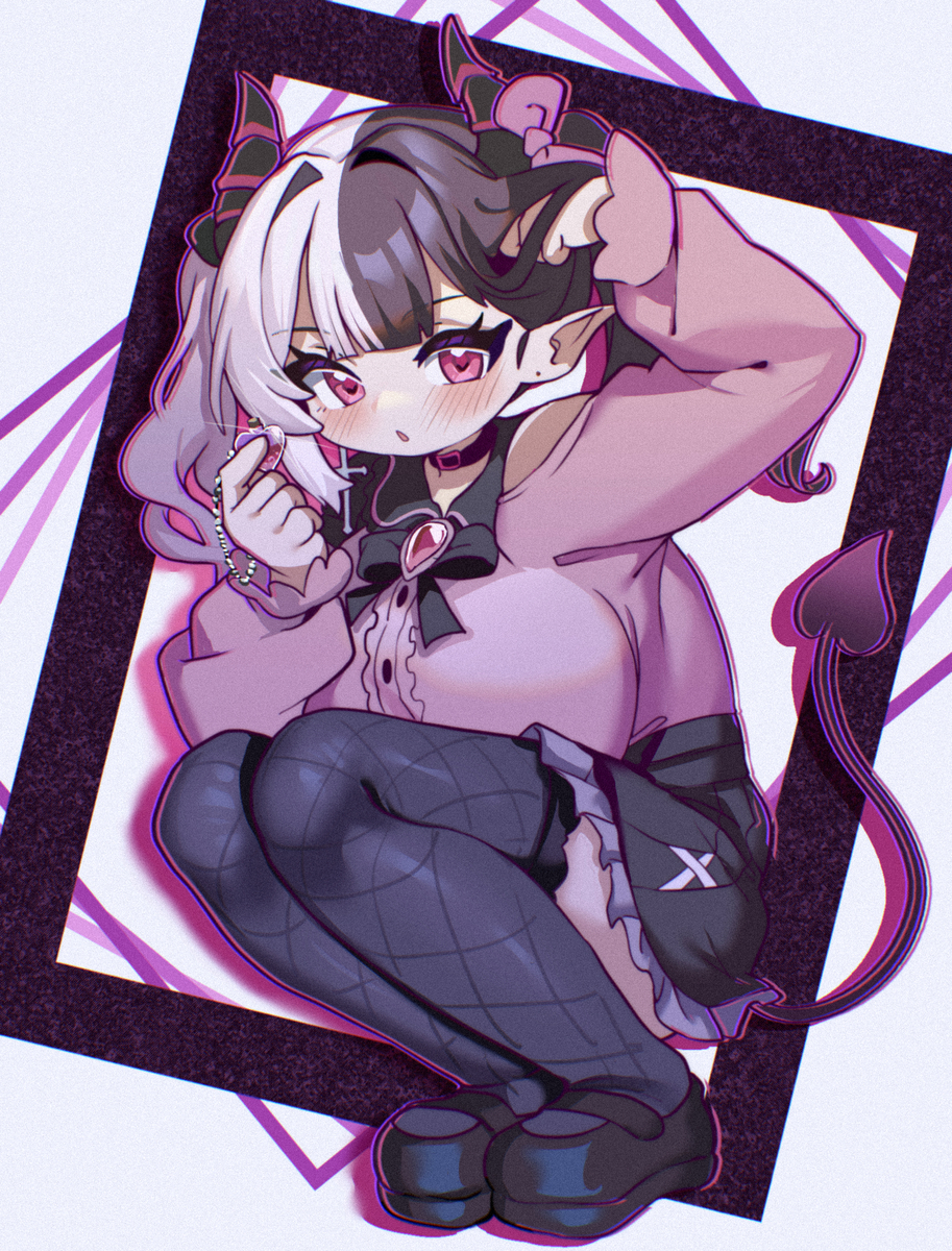 This is a pixiv picture whose title is 委托绘.
