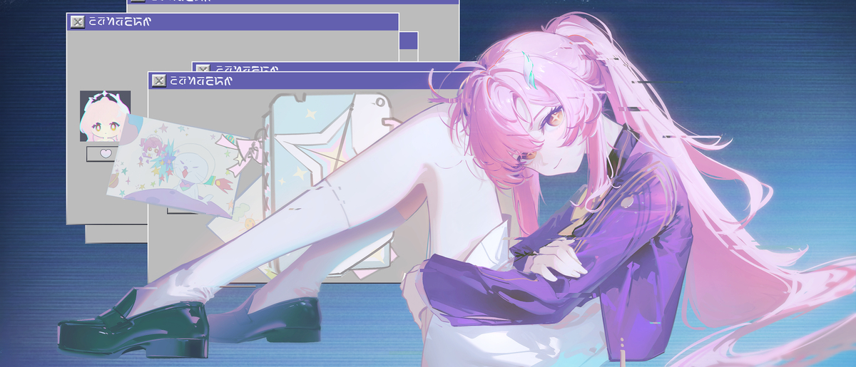 This is a pixiv picture whose title is 爱弥斯.