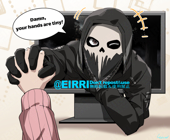 This is a pixiv picture whose title is 【skeb絵】飛び出すジョーイ.