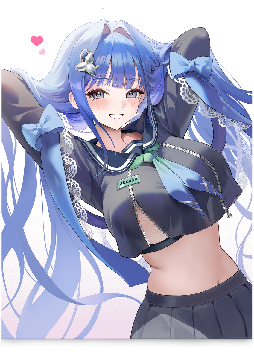 This is a pixiv picture whose title is Arcana.