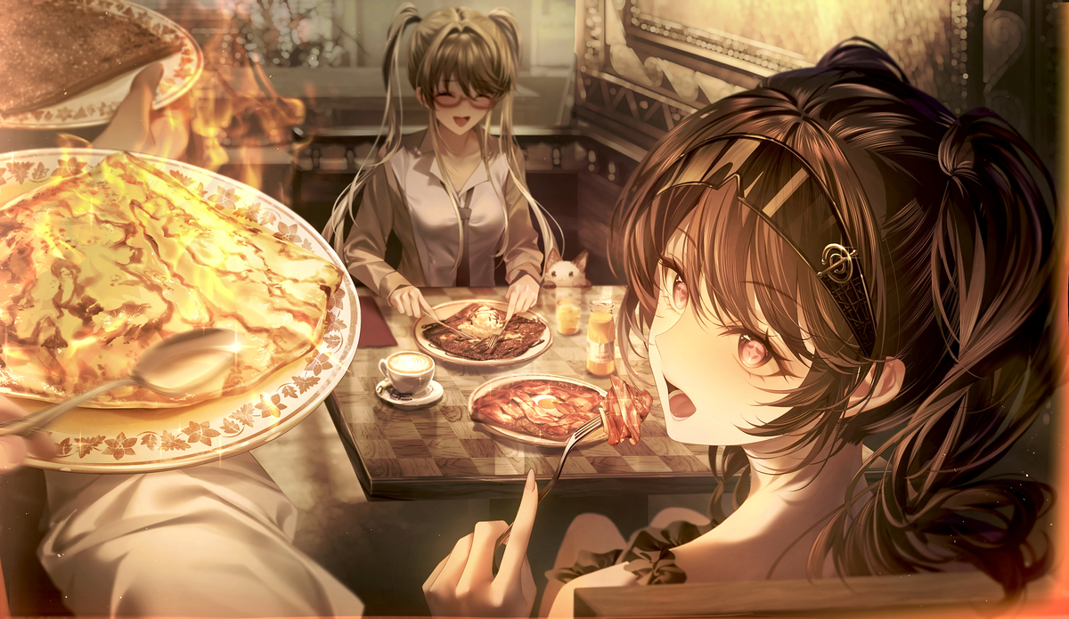 This is a pixiv picture whose title is Crêpe.