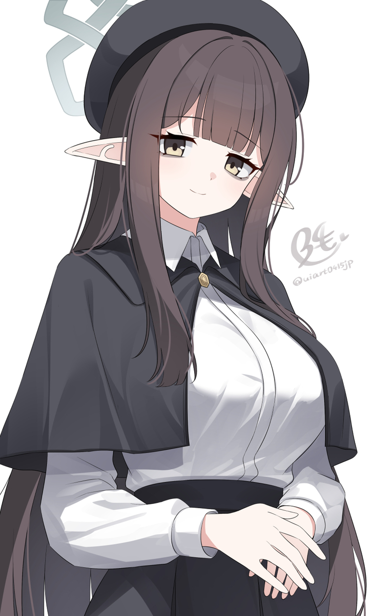 This is a pixiv picture whose title is ミスズ(私服).