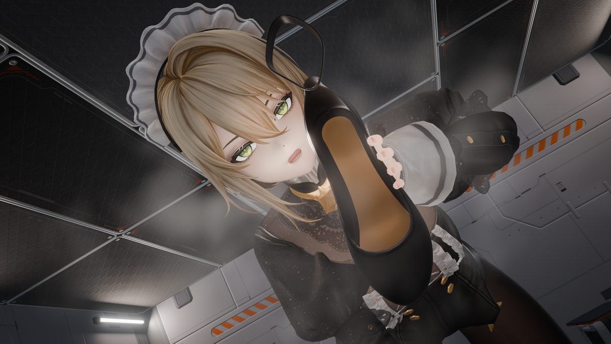 This is a pixiv picture whose title is 六分仪的特殊女仆服务 Sextans.